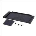 Portable Aluminum Laptop Stand Desk Table With Adjustable Stand Mouse Board Ergonomic Design For Using In Bed. 
