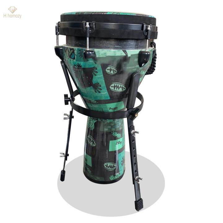 Seated Barrel Stand Iron Adjustable Rack Conga Stand Musical Instrument 12 inch