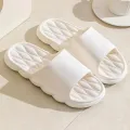 【WEJA】Summer Slippers Women Lightweight Home Anti Slip Bathroom Slides Male Comfort Soft Outdoor Beach Couple EVA Slippers Solid Color. 