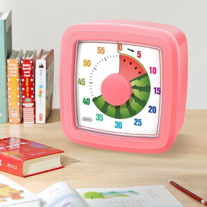 60%20Minute%20Visual%20Timer%20Square%20Silent%20Countdown%20Clock%20For%20Kitchen%20Cooking%20Kids%20Study%20Classroom%20Office%205%20Colors%20ZHANGBEI%20-%20Image%202
