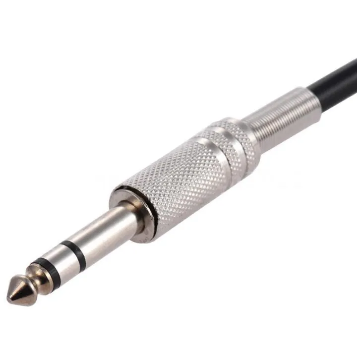 QUANBU%204.9ft%203.5mm%201/8%20inch%20Male%20to%206.35mm%201/4%20inch%20Male%20TRS%20Stereo%20Audio%20Cable%20Hot%20Black%20-%20Image%208