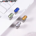 JASTER Mini Metal 2.0 Car and TV USB Flash Drive Pen Drives Pendrive Items Memory Stick 4GB 16GB 64GB Volume Sales. 