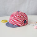 Summer Baby Boy Hat Casual Striped Kids Baseball Cap Baby Beret Caps Soft Eaves Sun Hat. 