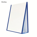 Wenefang New style Folding Magnetic Triangle Self Standing White Board Kids Writing Drawing Handwriting Whiteboard Dry Erased Teaching Tool. 