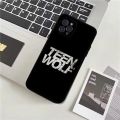 T-Teen W-Wolf TV Phone Case For iPhone 15 14 13 12 Mini 11 Pro XS Max X XR SE 6 7 8 Plus Soft Silicone Cover. 