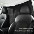 Car Divider Curtain Sun Shade Car Side Window Curtain Travel Nap Night Car Camping Separation Privacy Curtain. 