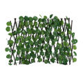 KOGEEK Expandable Courtyard Fence Home Retractable Artificial Garden Fence Gardening Decorative Tools Home Yard Balcony Fence. 