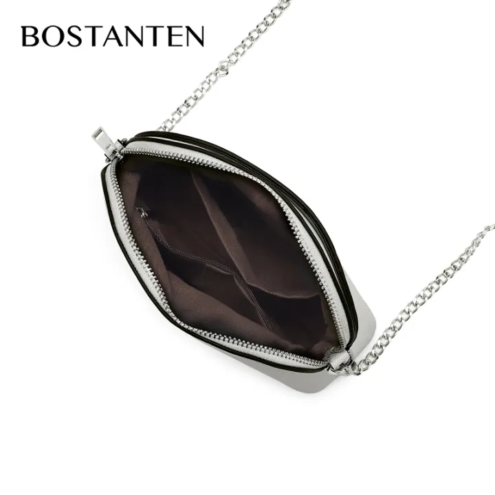 BOSTANTEN%20Women's%20Shoulder%20Bags%20For%20Women%20PU%20leather%20%20Zippers%20Sling%20Bag%20Pack%20-%20Image%207