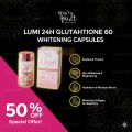 LUMI 24H GLUTATHIONE 60 CAPSULES / Tablets Whitening Skin Protection & Increase Body Collagen provide powerful antioxidant support. 