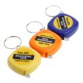 Easy Retractable Ruler Tape Measure Mini Portable Pull Ruler Keychain 1m/3ft Drop Shipping. 