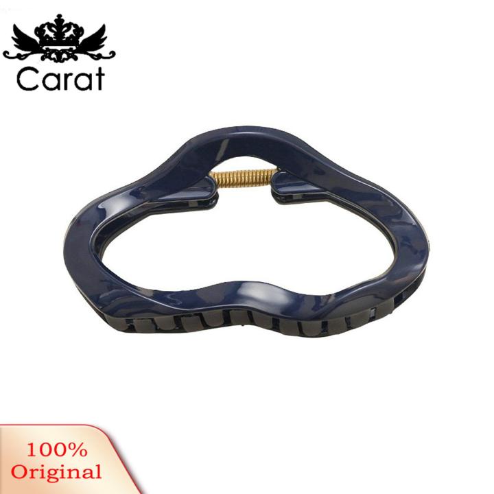 Carat Elegant Decorative Hair Clip Large Matte Hair Claw Clips for Women Strong Hold Non-slip Jaw Clips Perfect Gift for Girls Stylish Hair Accessories for Thick Thin Hair Decorative Hair Accessory