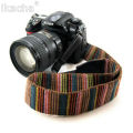 Vintage Style Stripes Soft Camera Neck Straps Shoulder Belt Grip For Dslr For For Action Camera. 