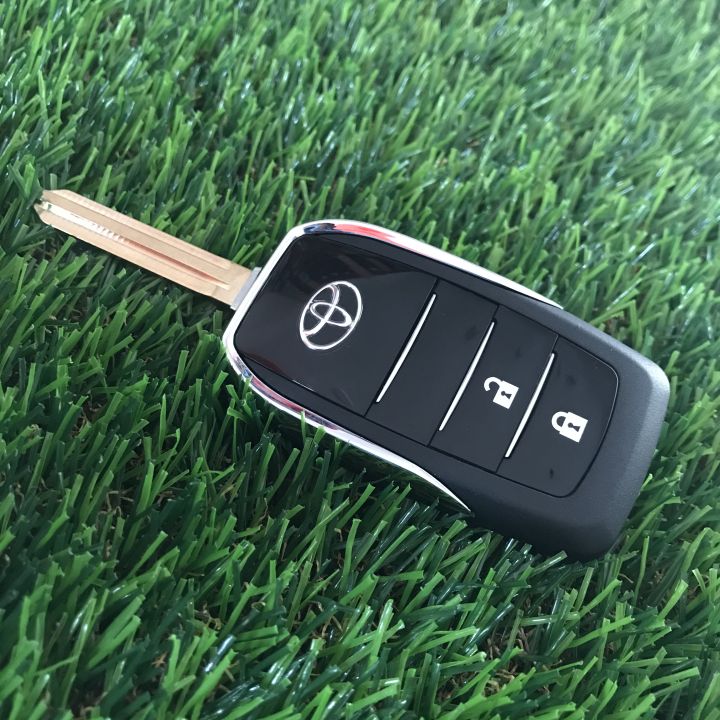 Modified Stylish Flip Remote Key Shell Housing For Toyota KDH Aqua Vitz ...