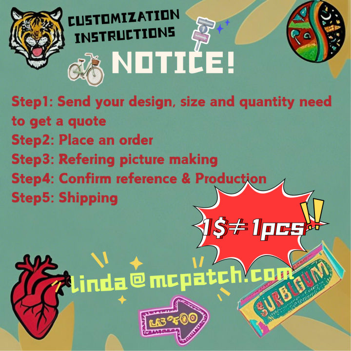 Custom PVC Patches 50PCS 3D Badge Custom Logo Rubber Patches for ...