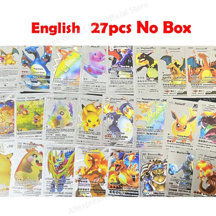 pokemon%20cards%20golden%20English%20Pokemon%20Cards%20English%20Version%20Vstar%20VMAX%20EX%20GX%20MEGA%20TAG%20TEAM%20Metal%20Gold%20Sliver%20Card%20Trainer%20Game%20Toy%20for%20Children%20GiftsParty%20Games%20Crafts%20-%20Image%207