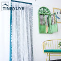 Exquisite Workmanship Window Treatment Wear-resistant Polyester White Lace Panel Sheer Curtain for Home. 