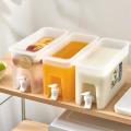 3.5L Cold Kettle Refrigerator With Faucet Lemonade Bottle Drinkware Kettle Pot Beverage Dispenser Home Cool Water Jug Bucket. 