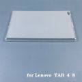 For Lenovo Tab 4 Case Lenovo Tab 4 8 TB-8504X TB-8504F 8.0 Soft Silicon Case Cover Back Protective Tablet Cover Protect Shell. 