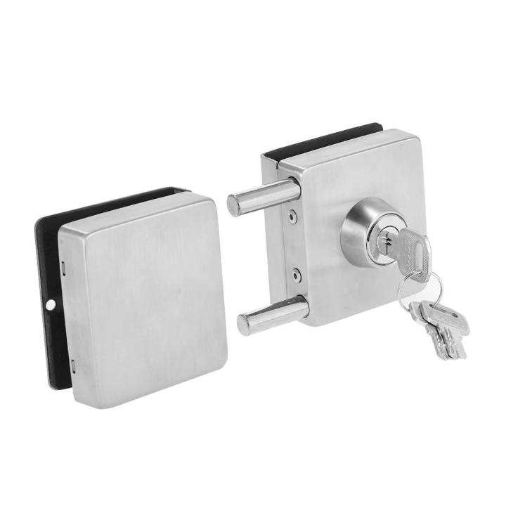 KOGEEK%20Entry%20Gate%2010-12mm%20Glass%20Swing%20Push%20Sliding%20Door%20Lock%20with%203%20Keys%20-%20Image%209