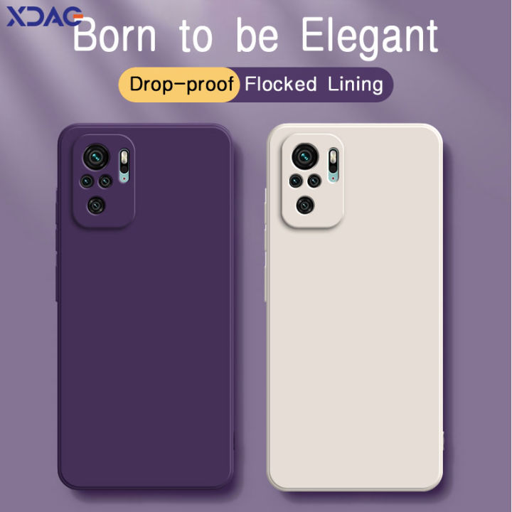 Original Square Liquid Phone Covers for Xiaomi Redmi 10 10A 10T Note10 10Pro 10S 10X Pro Lite Soft Shockproof Case Note 10 4G 5G