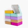 10pack Kraft Carton Color Packing Carton Mailing Box Shipping Boxes Wig Blank 3-Layer Corrugated Box Custom Printing Logo. 