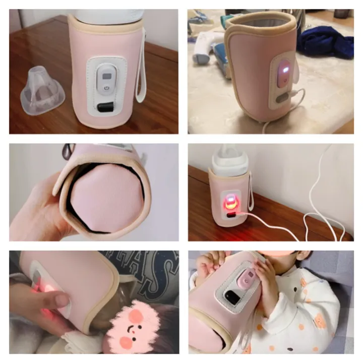 USB%20Milk%20Water%20Warmer%20Travel%20Stroller%20Insulated%20Bag%20Digital%20Display%20Nursing%20Bottle%20Heater%20for%20Outdoor%20Winter%20-Green%20-%20Image%202