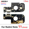 New Usb Port Jack Dock Connector Charging Board Flex Cable For Redmi Note 7 8 8t 9s 9 Pro 10 10s 11 Pro 4g 5g. 