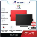 One by Wacom Small (CTL-472) Graphic Drawing Pen Tablet /Graphic Drawing Pen Tablet CTL-672. 