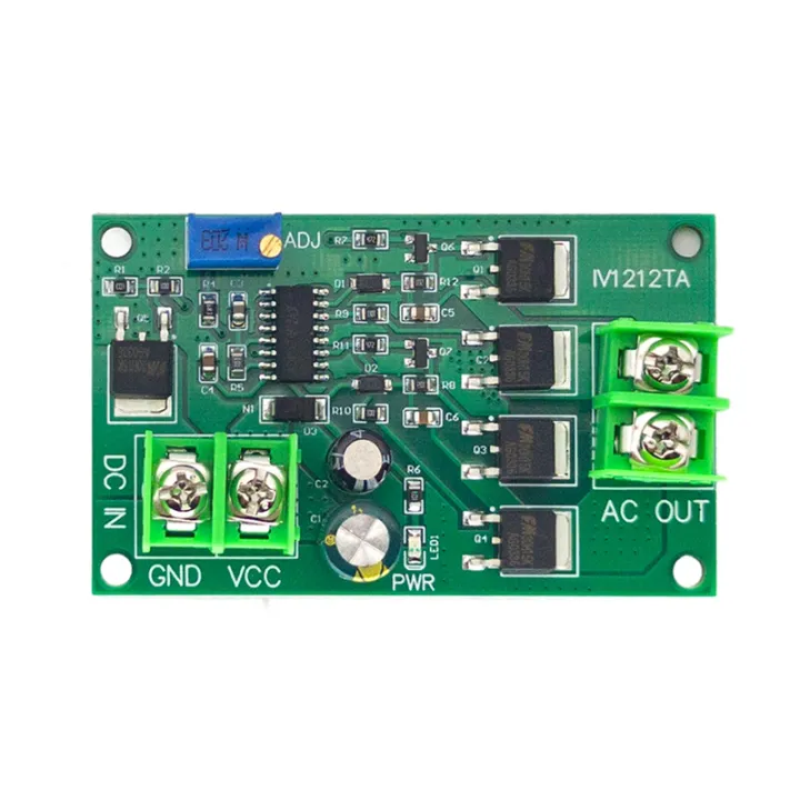 200W DC 12V to AC 12V Inverter 50Hz Square Wave Signal Generator Module 12W AC 12V to 220V IV1212TA Inverter