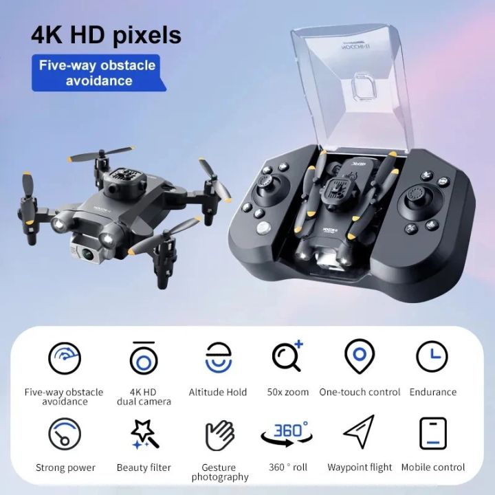 XIAOMI%20V30%20Mini%20Drone%204DRC%20with%20Camera%20HD%204K%201080P%20FPV%20RC%20Drones%20Profesional%20Five-sided%20Obstacle%20Avoidance%20Helicopter%20Drone%20Toy%20-%20Image%204