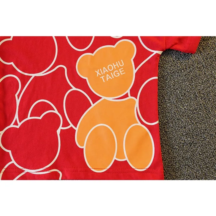 Kids%20Clothes%20Suit%20Summer%20Children%20Boy%20Girl%20T%20Shirt%20Shorts%20Full%20Bear%202Pcs/sets%20Baby%20Toddler%20Clothing%20Infant%20Sportswear%20-%20Image%208