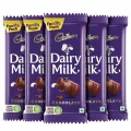 Cadbury Dairy Milk Chocolate 12.5 g x 5 Pieces bundle. 