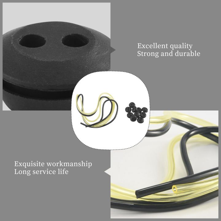 10%20Pcs%202%20Holes%20Fuel%20Tank%20Grommet%20Rubber%20with%20Fuel%20Line%20Pipe%20for%20Brush%20Cutter%20Grass%20Trimmer%20-%20Image%207