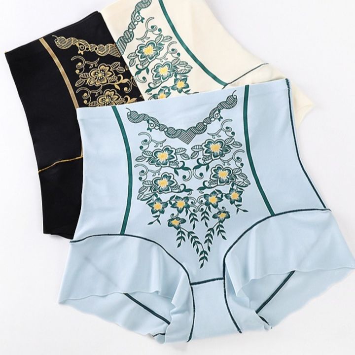 【New design】Comfortable High Waist Slimming Shaping Panties Cotton Crotch Floral Flower Postpartum Body Shaper Lingerie Shapewear Butt Lifting Briefs Lady