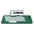 Wireless keyboard Jedel WKB100 with mobilephone holder, 2.4G + Bluetooth (87 keys) (with Eng layout) - SKU - 2. 