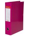 Box File 75mm Laminated F4 - Dark Pink. 