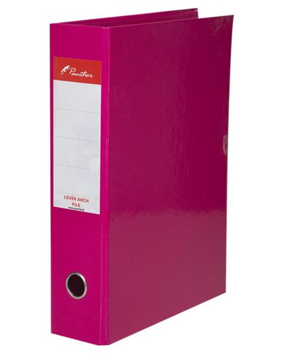 Box File 75mm Laminated F4 - Dark Pink