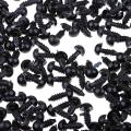 300 Pcs Plastic Safety Eyes For Bears Soft Toys Snap Animal Dolls Crafts~6mm. 