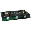 Gas Cooker Glass Top 3 Burner. 