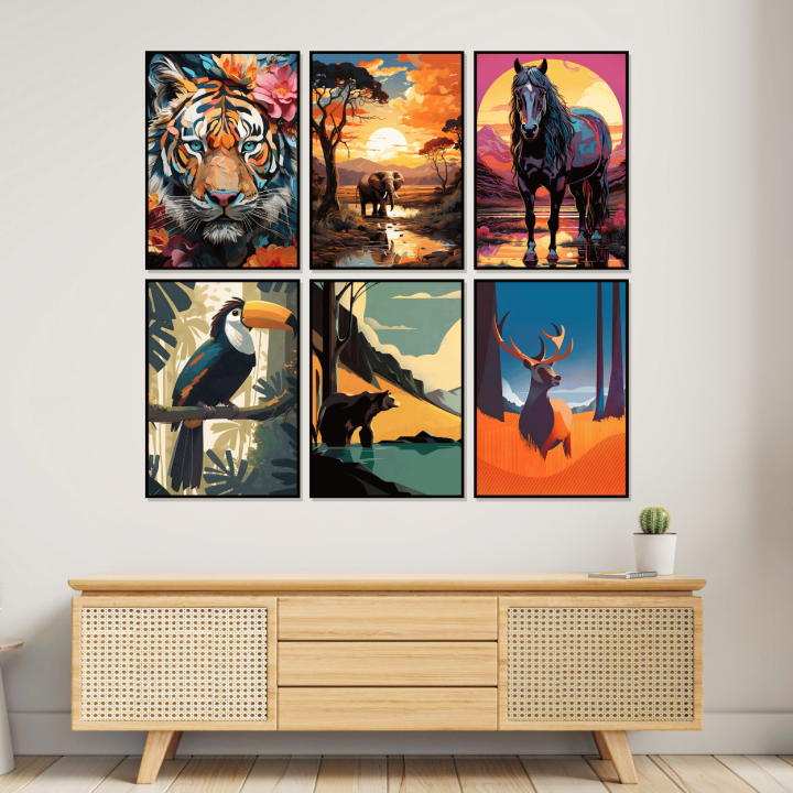 A3/A4%20Size%20Framed%20wall%20posters%20beautiful%20nature%20Animals%20Art%20elegant%20wall%20posters%20wall%20decorations%20for%20any%20room%20-%20Image%206