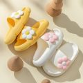 Children's Slippers Summer Non-slip Casual Solid Soft Slippers Breathable Home Bathroom Slipper Kids Flower Shoes For Girls Boys. 