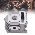 Cylinder Head Assembly Scooter Cylinder Head Heavy Duty Protective for ATV UTV Replacement for GY6-50/60/80CC Engine. 