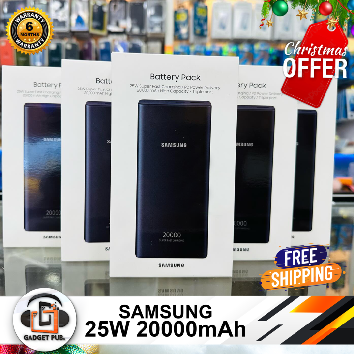 Original SAMSUNG 20000mAh Super Fast Charging Power Bank