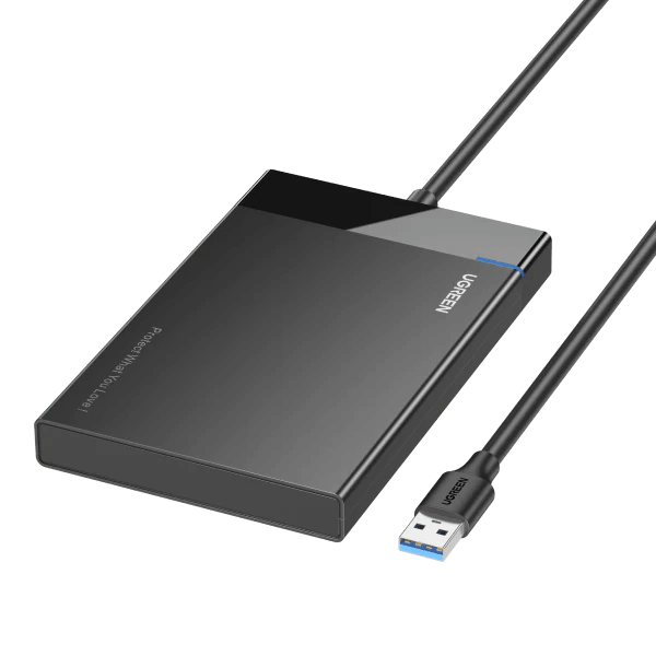 USB  2.5" Hard Drive Enclosure, Ideal for harnessing your old 2.5"HDD and SSD hard drive as an external hard drive