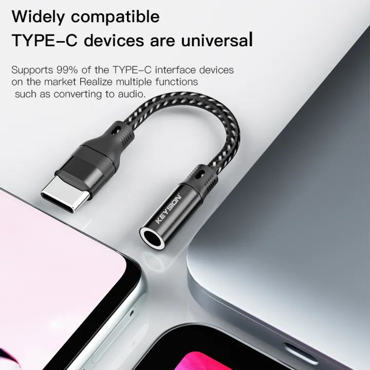 KEYSION%20USB%20Type%20C%20to%203.5mm%20DAC%20Chip%20Headphone%20Adapter%20USB%20C%20to3.5%20Aux%20Cable%20for%20PC%20for%20iPhone%2015%20Pro%20Max%20Macbook%20Samsung%20Xiaomi%20-%20Image%203