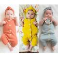 Newborn Infant Babys Girl Boy Outfit Cotton Romper Jumpsuit Bodysuit Clothes Set 6-18M. 