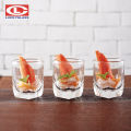 Lucky Glass 6pcs Set 45ml Clear Shot Glass Glassware Hotel & Home Use. 