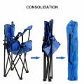 Arm Chair With Arm Rest Folding Lightweight Chairs Adults Portable Outdoor Camping Chair Courtyard Hiking Fishing Seat Picnic Travelling Garden Chairs for Balconies with Carry Bag. 