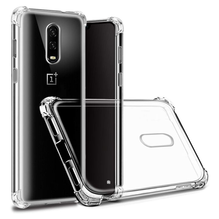 Oneplus 6T Shockproof Transparent Back Cover For Oneplus 6T