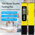 Di-gital LCD Water Testing Pen TDS Water Quality Meter Water Purity PPM Filter Hydroponic Pool Tester Water Quality Measurement Tool. 